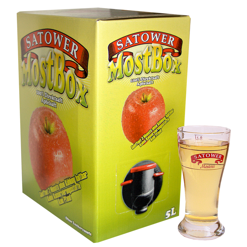 5 Liter Saftbox - 100% Klarer Apfelsaft - jetzt online bestellen