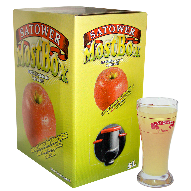 5 Liter Saftbox –100% Naturtrüber Apfelsaft - jetzt online bestellen