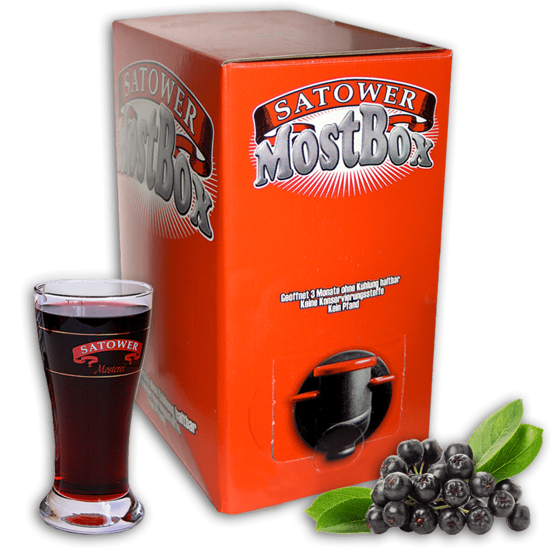 5 Liter Saftbox - 100% Aroniasaft / Apfelbeerensaft (Direktsaft)