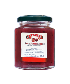 Rote Stachelbeere - Fruchtaufstrich