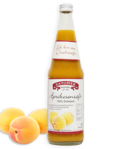 100% Aprikosensaft - Direktsaft 0,7l