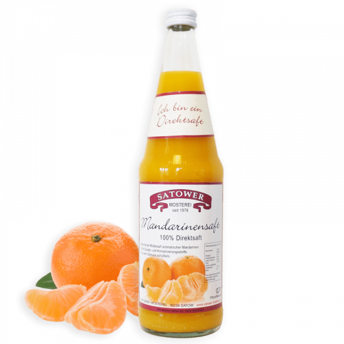 100% Mandarinensaft - Direktsaft 0,7l