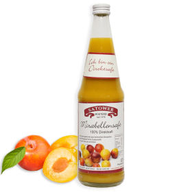 100% Mirabellensaft - Direktsaft 0,7l