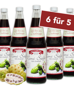 SONDERANGEBOT: "Noni Saft - 5 Flaschen bestellen, 6 erhalten"
