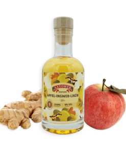 Kleiner Apfel-Ingwer-Likör 200ml
